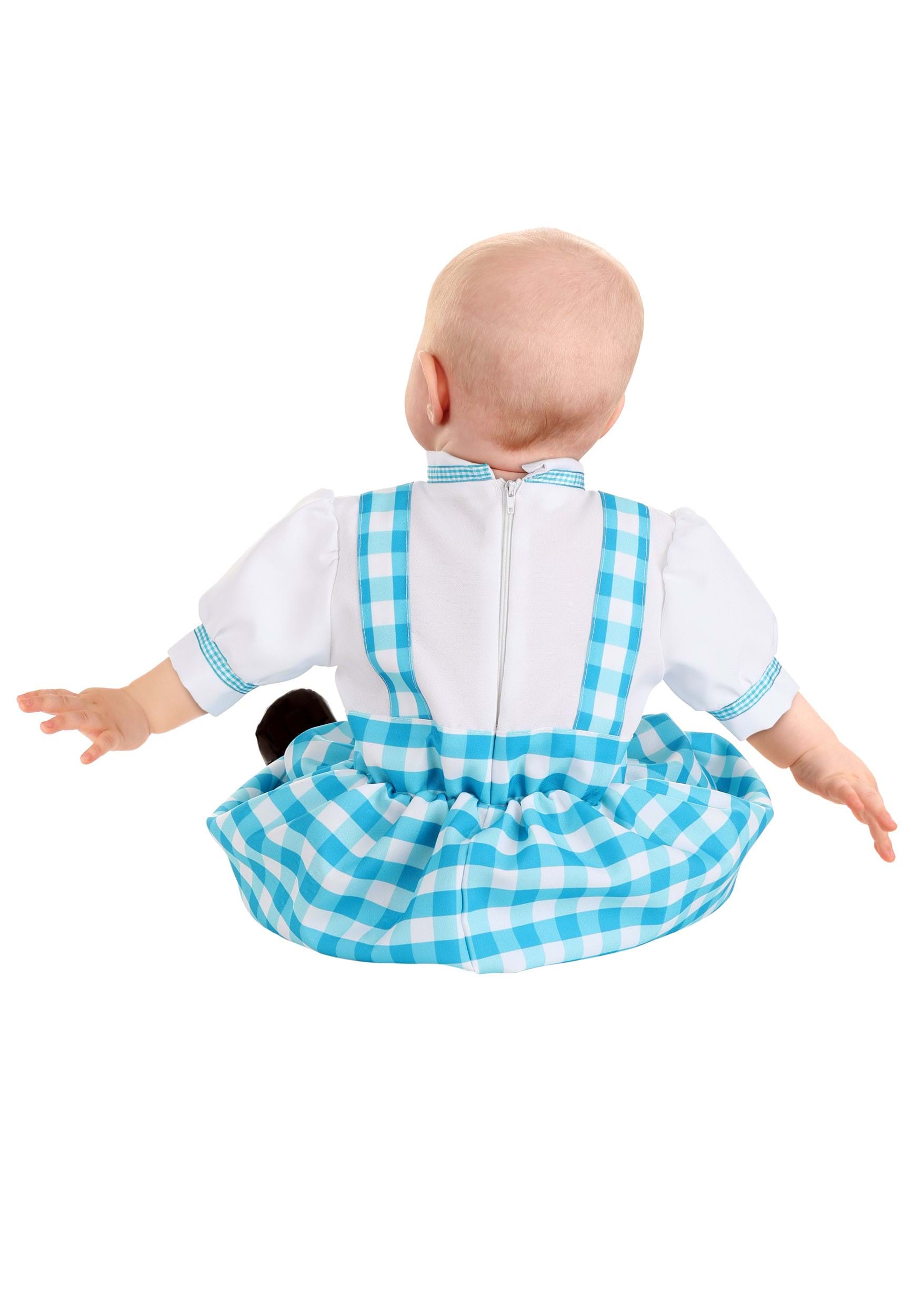 Gingham Kansas Girl Costume For Infants
