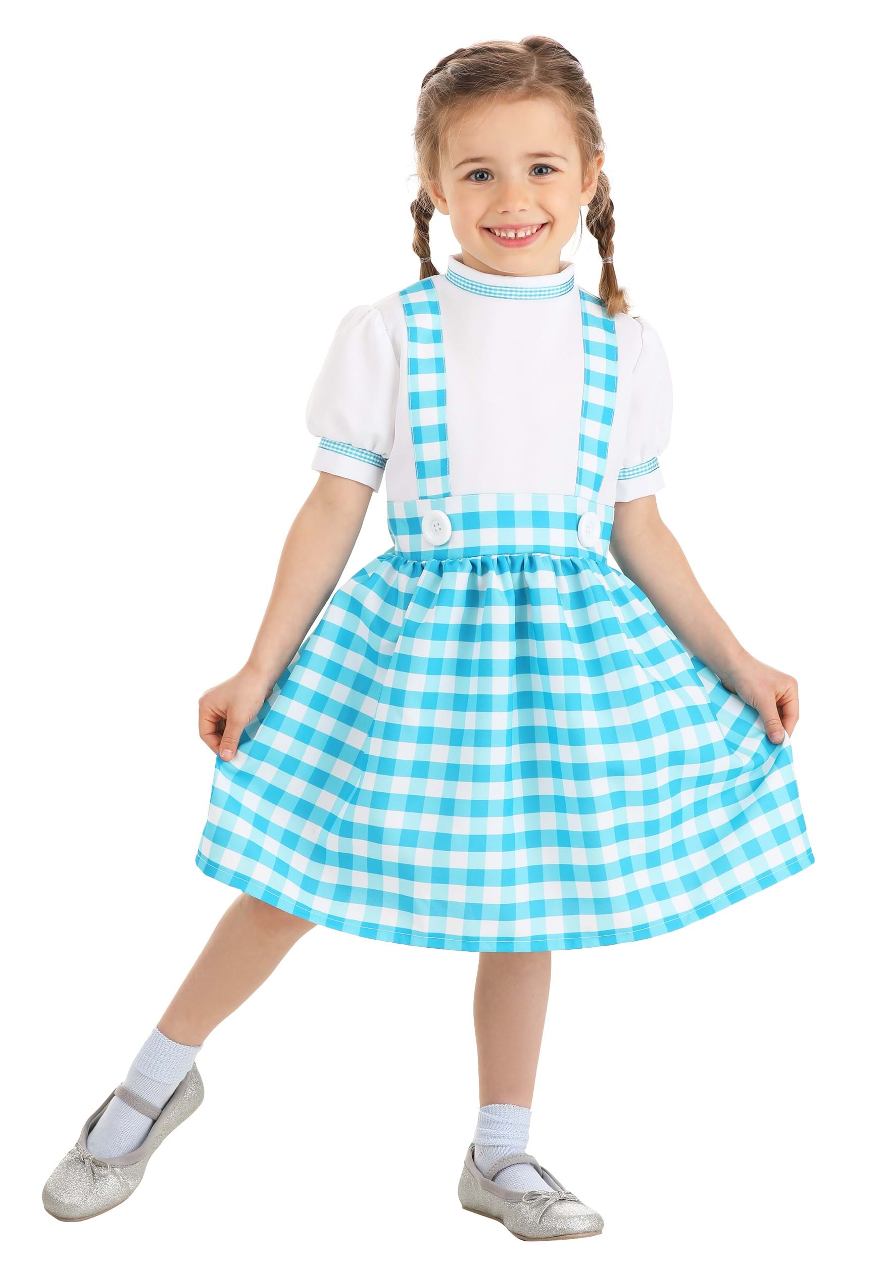 Gingham Kansas Girl Costume for Toddlers