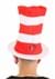 The Cat in the Hat Latex Mask & Hat Kit Alt 3