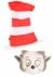 The Cat in the Hat Latex Mask & Hat Kit Alt 4
