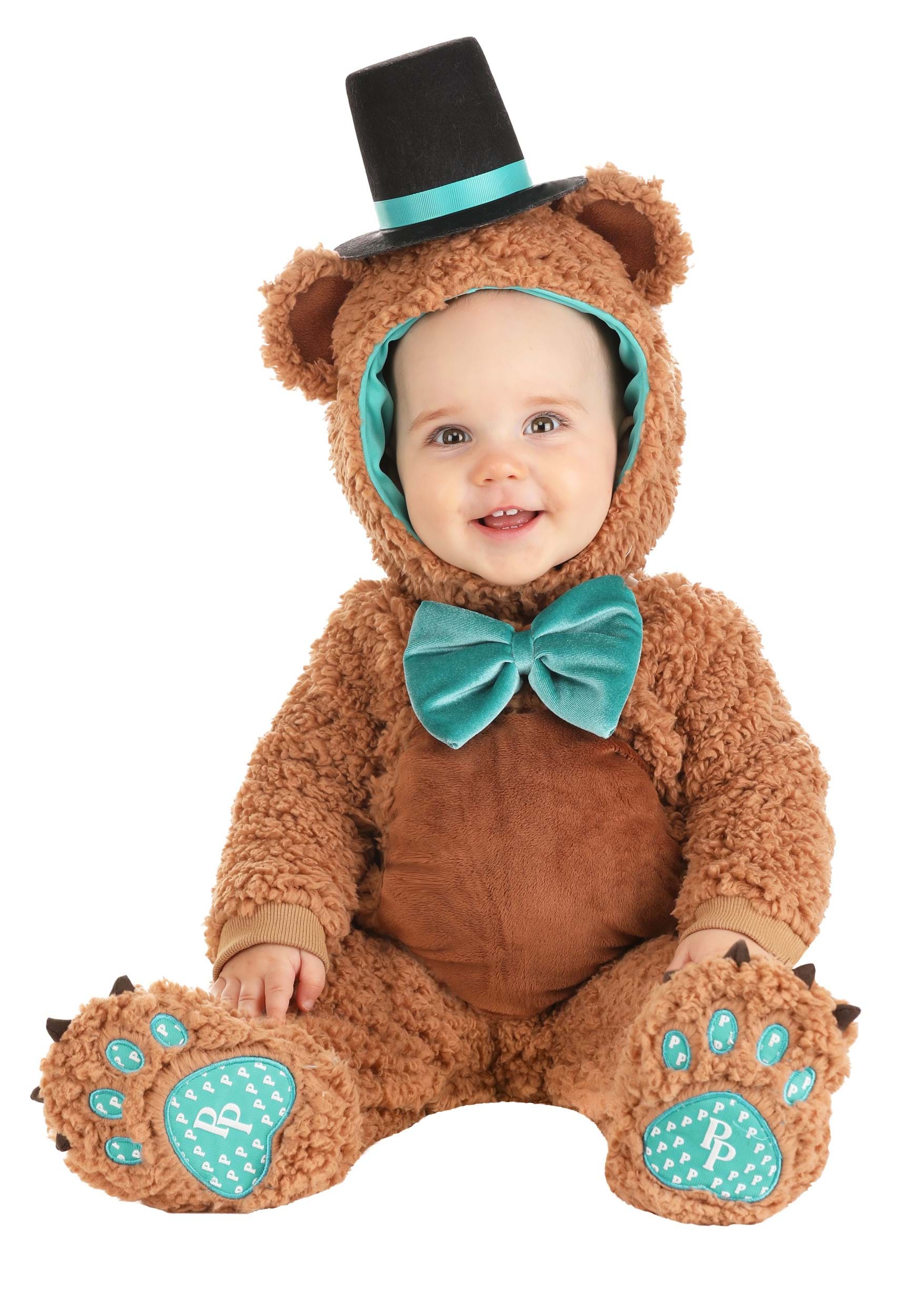 Photos - Fancy Dress POSH FUN Costumes  Peanut Archie Bear Costume for Infants |  Peanut Bei 