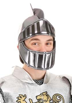 Soft Silver Knight Helmet