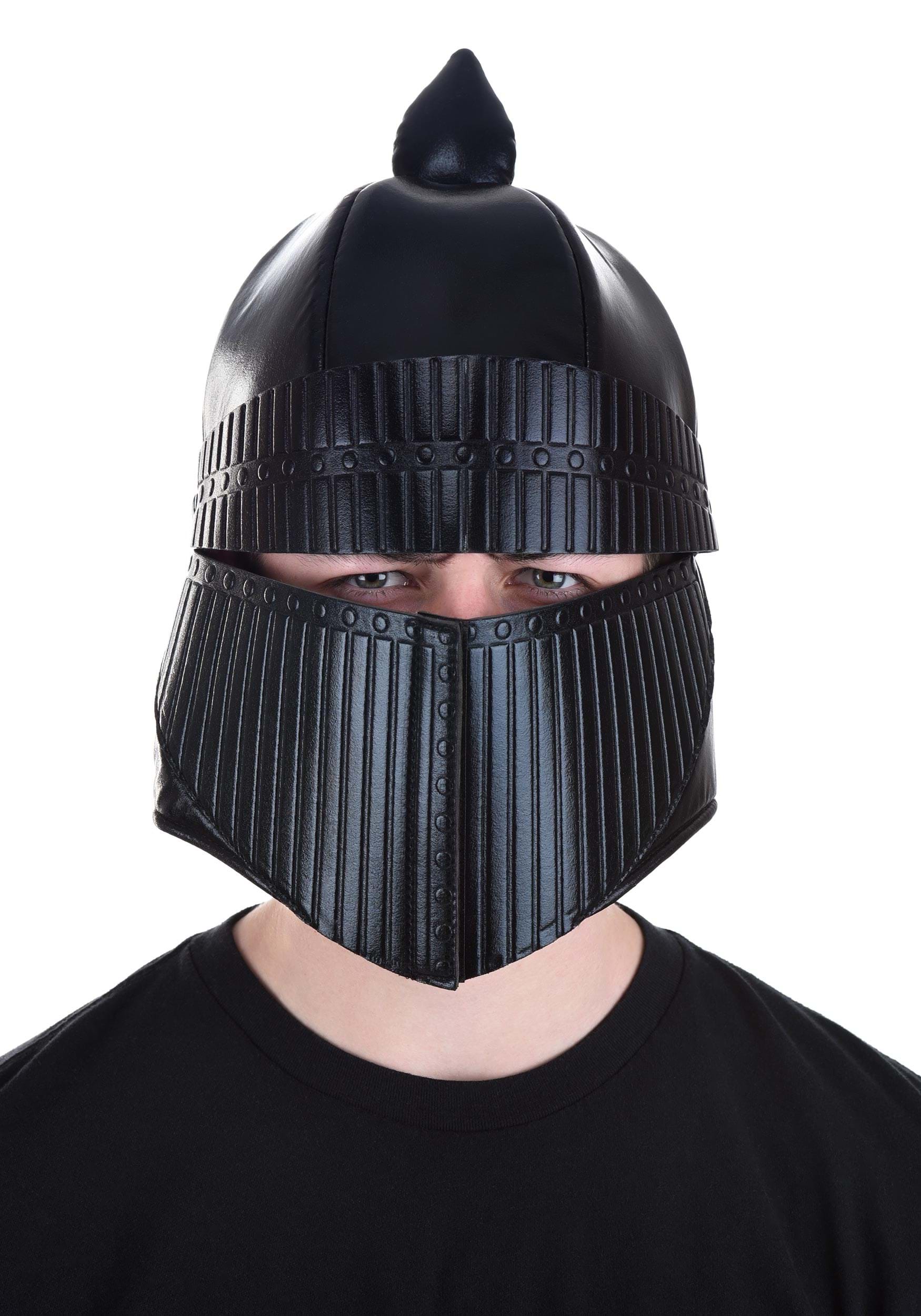 Adult Black Knight Foam Helmet | Knight Costume Helmets