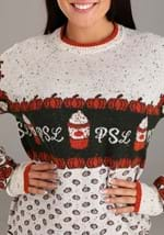 Adult Pumpkin Spice Latte Ugly Sweater Alt 5