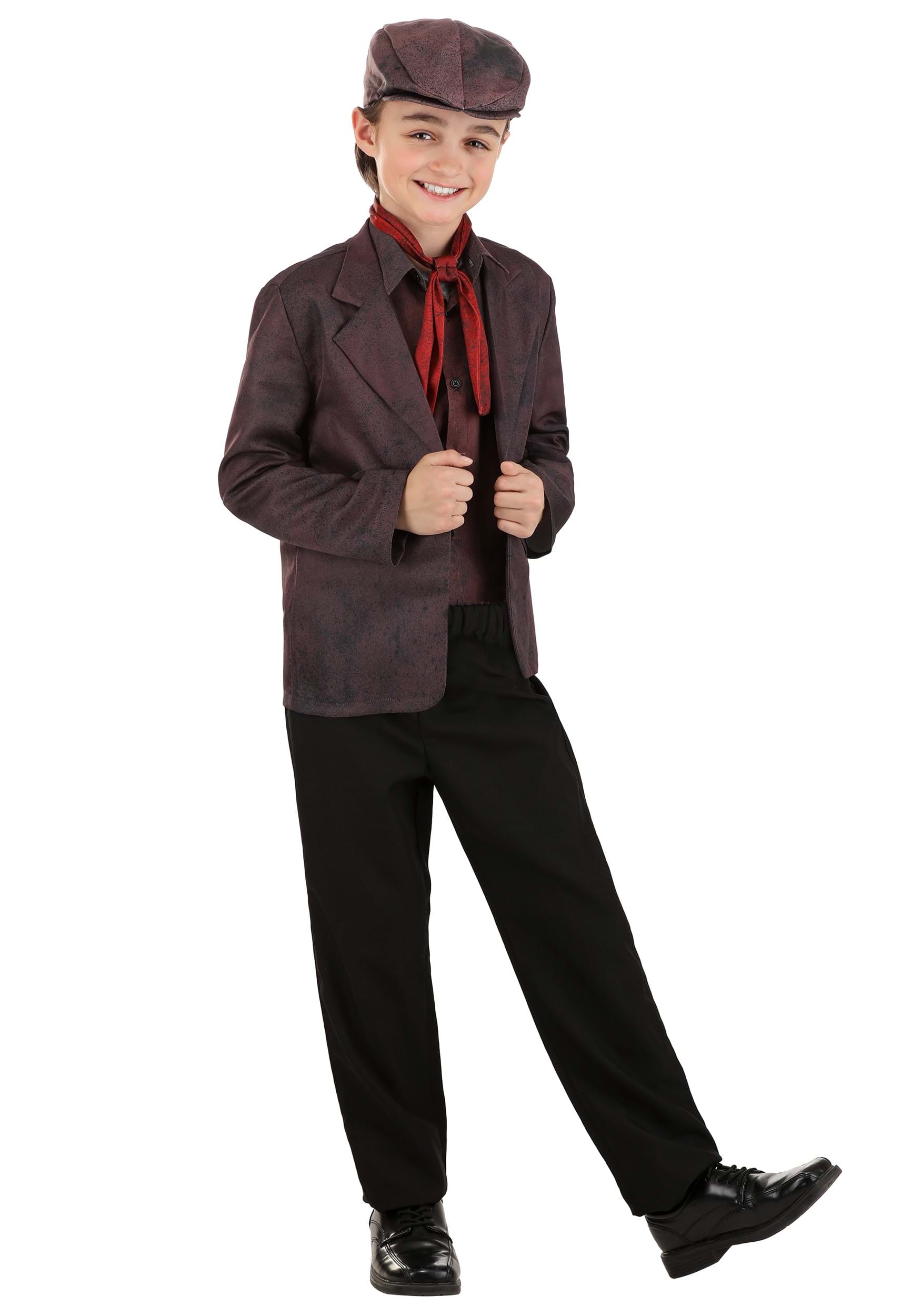 Photos - Fancy Dress Mary Poppins FUN Costumes  Bert Costume for Kids Brown FUN2808CH 