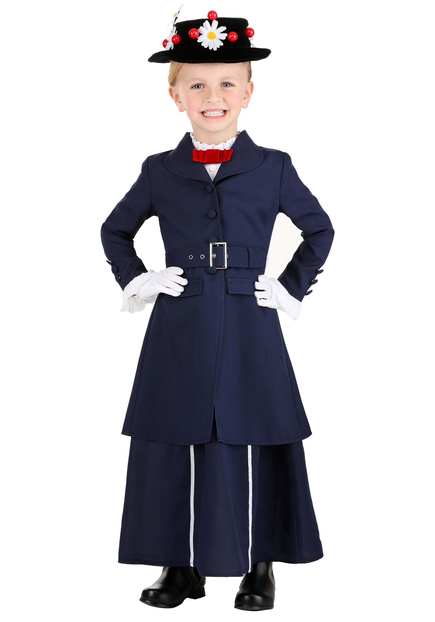 Photos - Fancy Dress Disney FUN Costumes Mary Poppins Costume for Toddlers Blue/Red/White FUN2 