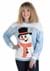 Friendly Snowman Adult Ugly Christmas Sweater Alt 3