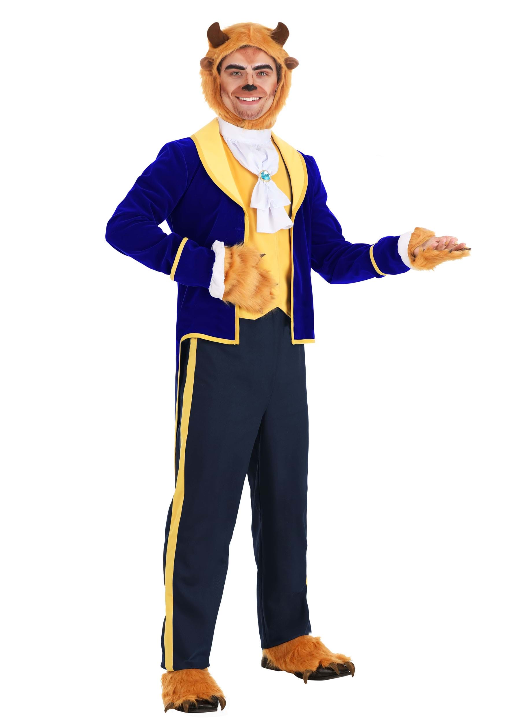 Beauty And The Beast Men's Beast Costume , Adult Disney Costumes