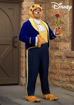Plus Size Beauty and the Beast Mens Beast Costume-2