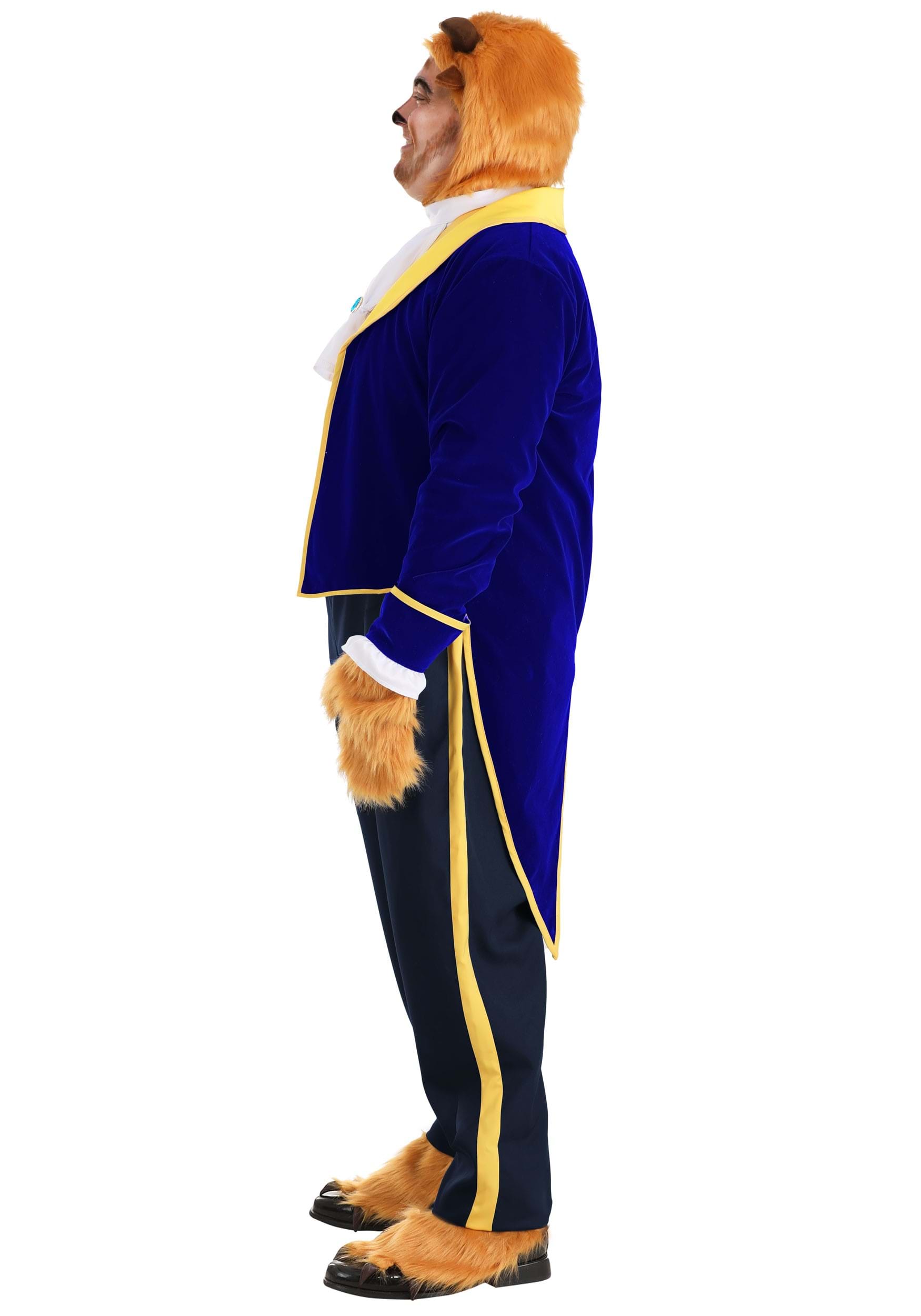 Men's Beauty And The Beast Plus Size Beast Costume