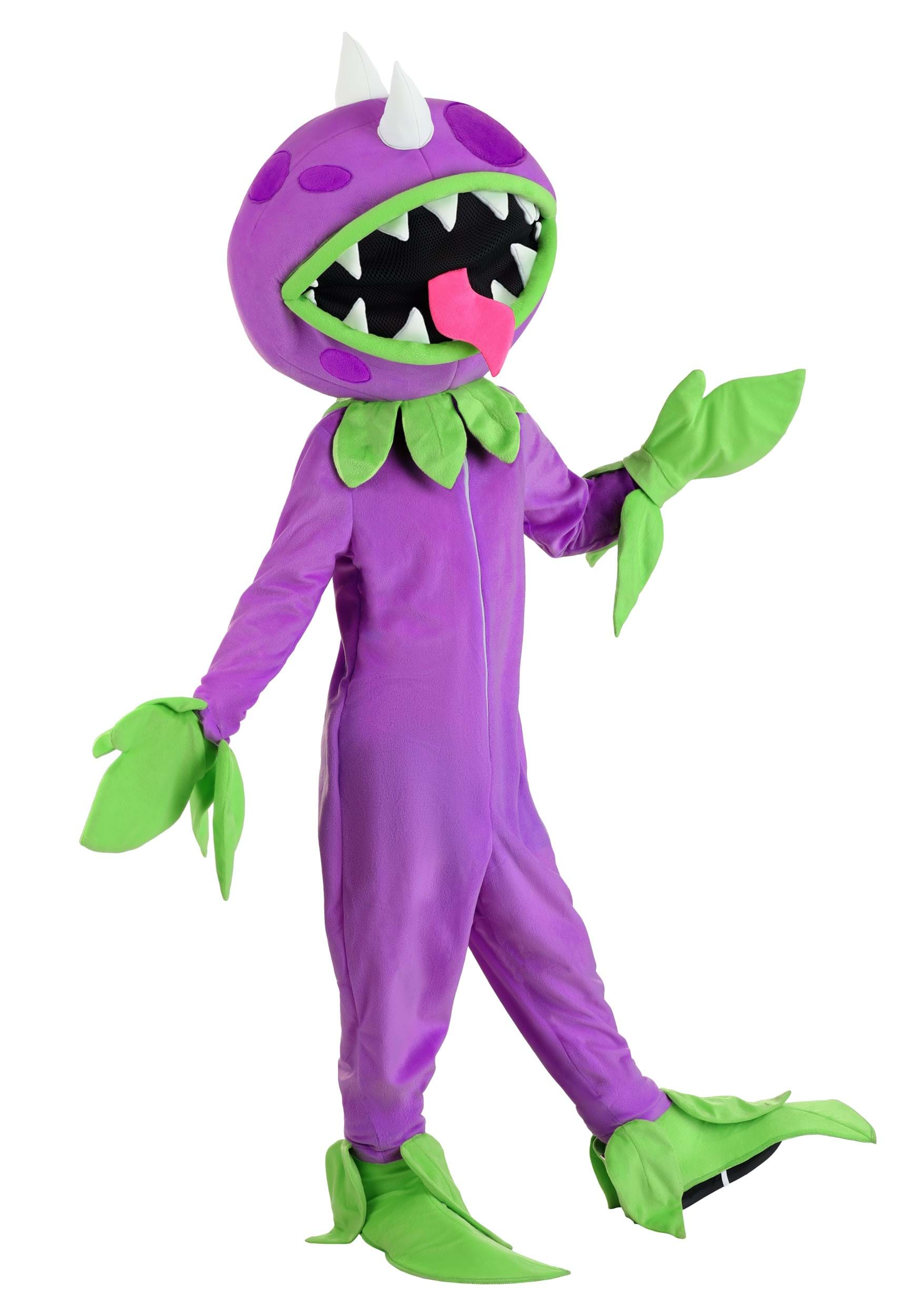 Photos - Fancy Dress VS FUN Costumes Kid's Plants  Zombies Chomper Costume Green/Purple FUN2 