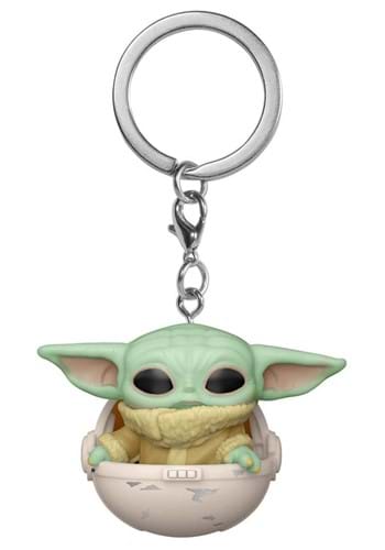 POP Keychain Star Wars The Mandalorian The Child in a Canist