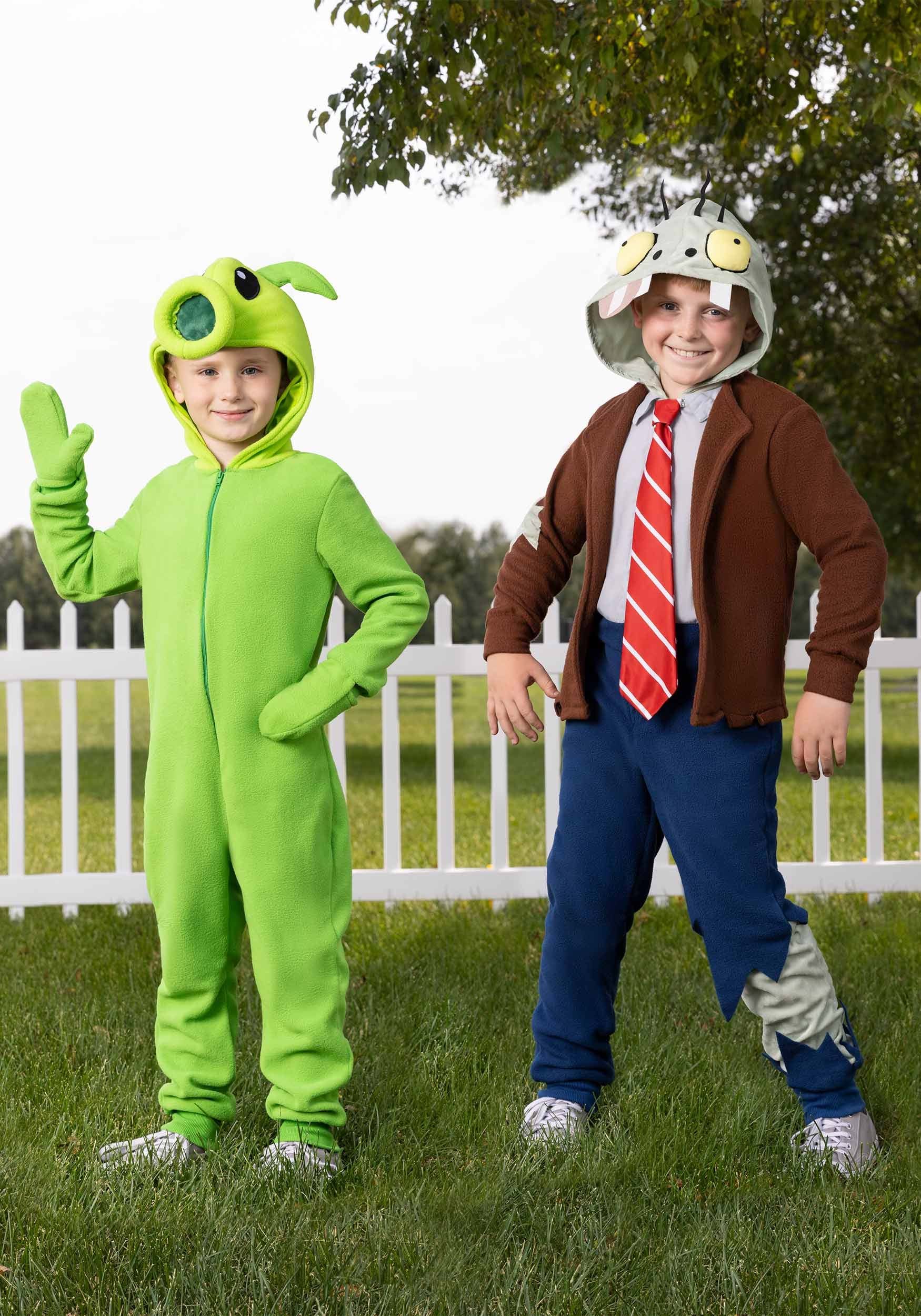 Plants vs Zombies Peashooter Onesie Costume for Kids
