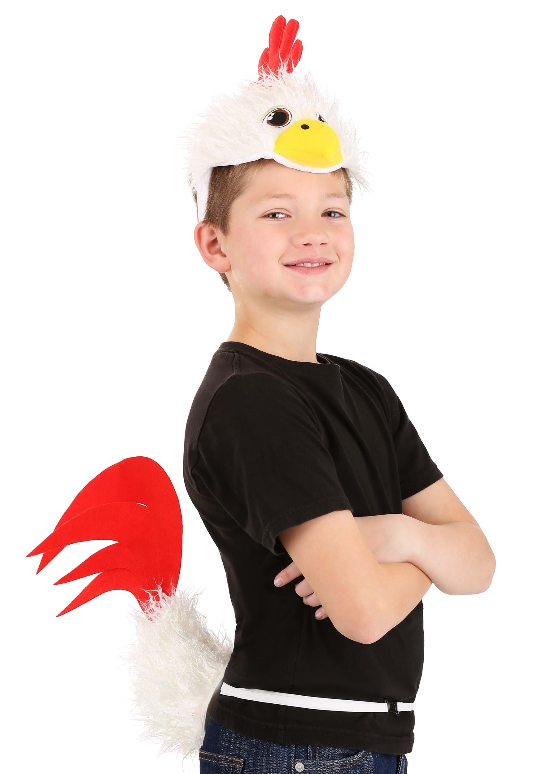 Chicken Soft Headband And Tail Kit