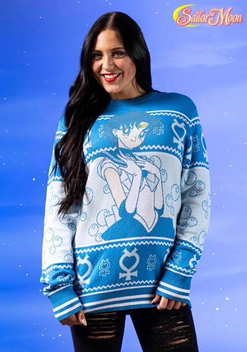 Adult Sailor Mercury Ugly Sweater