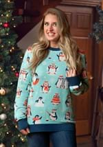 Penguins Ugly Christmas Sweater for Adults Alt 1