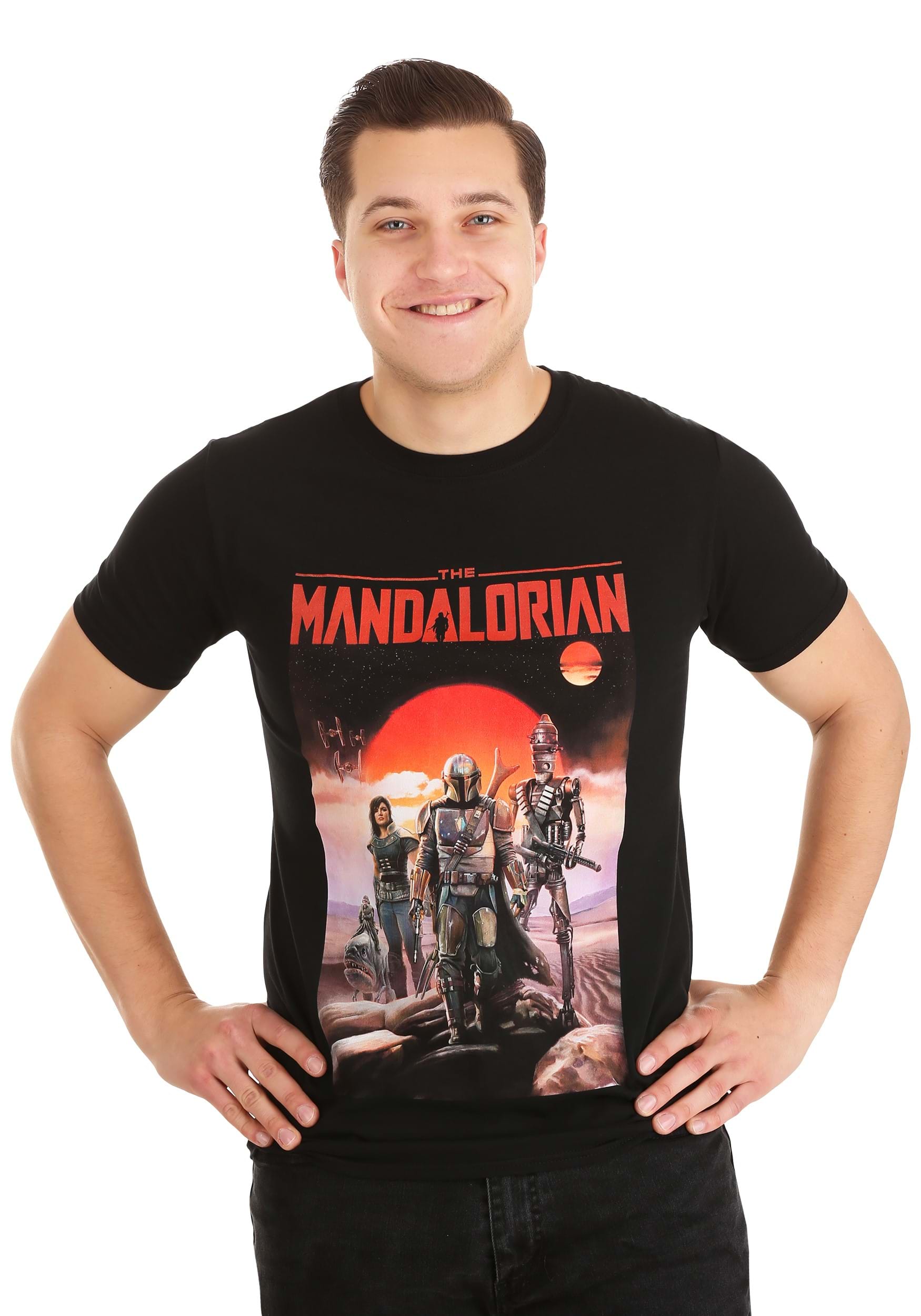 Men\'s T-Shirt Mandalorian-Poster