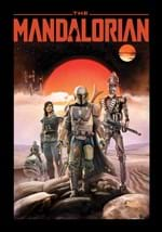 Men's Mandalorian Poster T-Shirt Alt 2