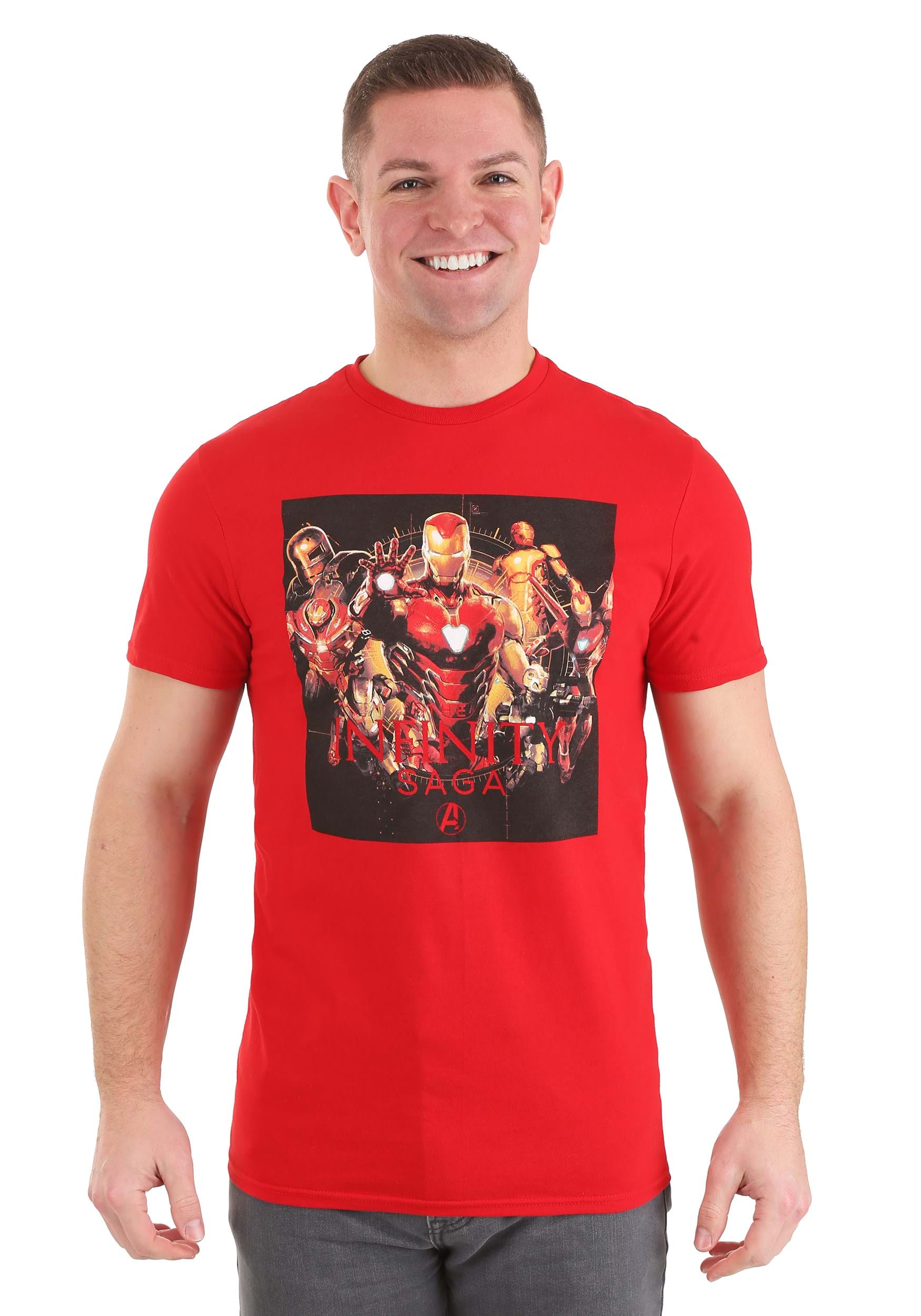 Mens Marvel Iron Man SAGA T-Shirt