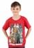 Boys Star Wars Characters Red T-Shirt Alt 2