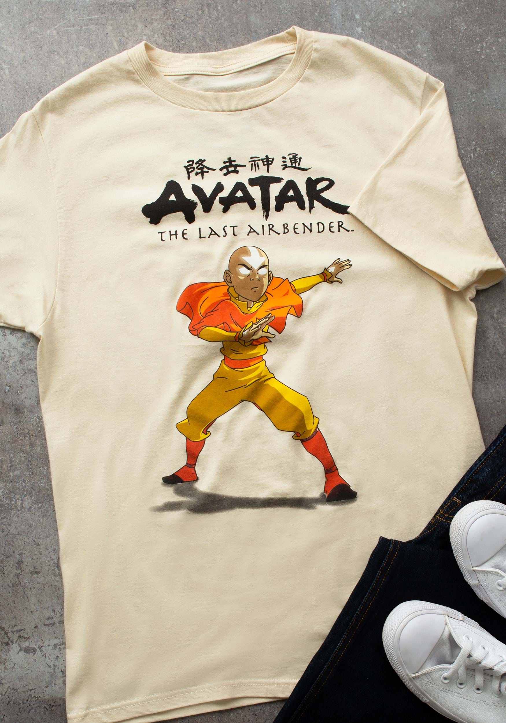 The Last Airbender Shirt Avatar Elements Shirt Water Earth Fire Wind Shirt Avatar Shirt