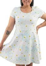 Loungefly Disney Pooh Daisy Skater Dress for Women Alt 1