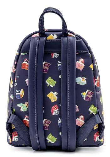 loungefly disney princess books aop mini backpack