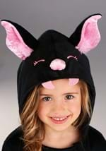 Pink Fuzzy Bat Toddler Costume Alt 2