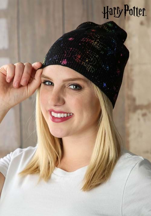 Hogwarts House Emblem Constellation Knit Hat UPDATE-3