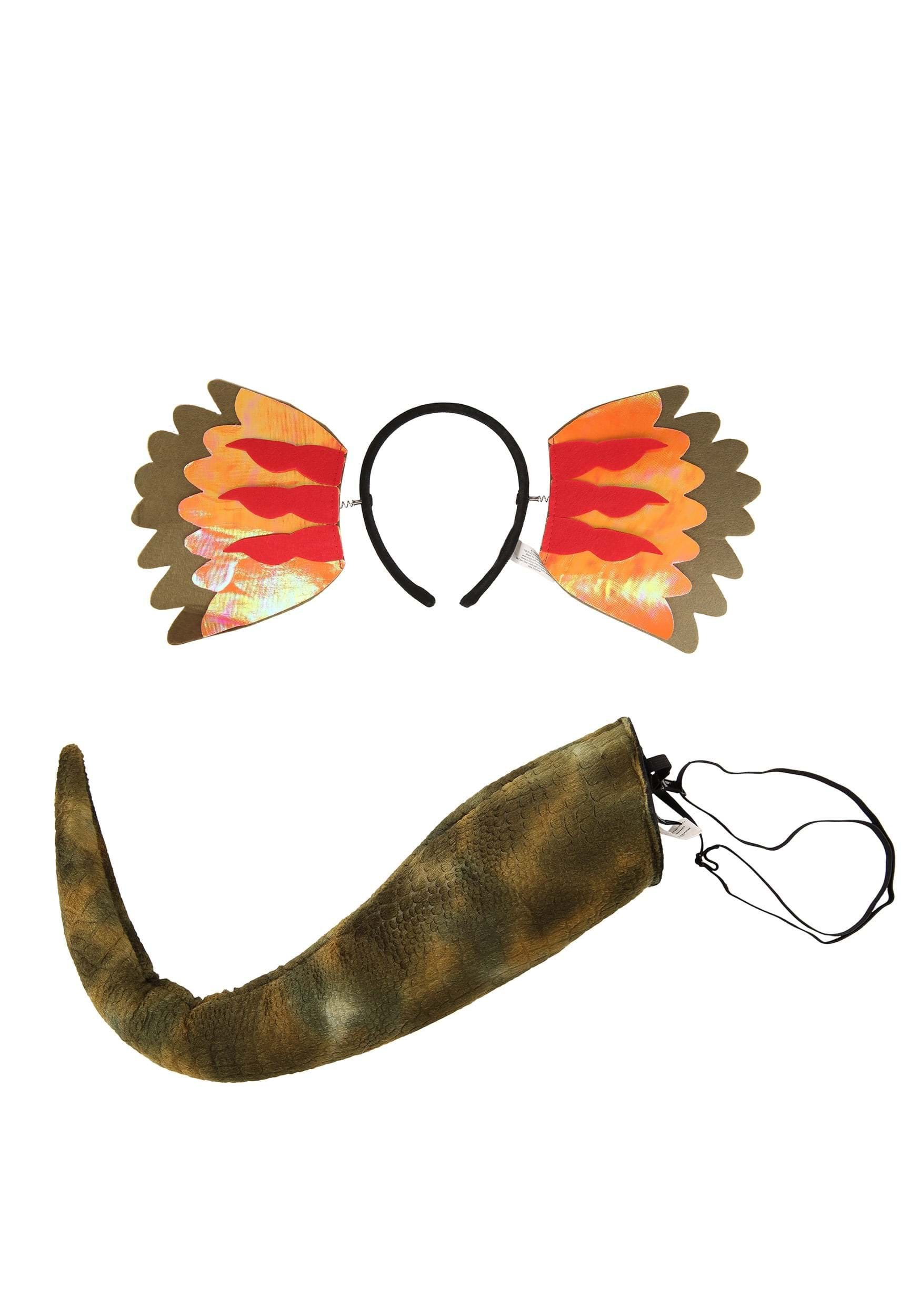 Headband & Tail Kit Dilophosaurus | Costume Kits