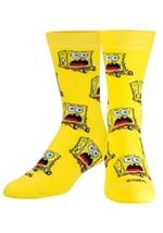 Surprised Spongebob Crew Sock Alt 4