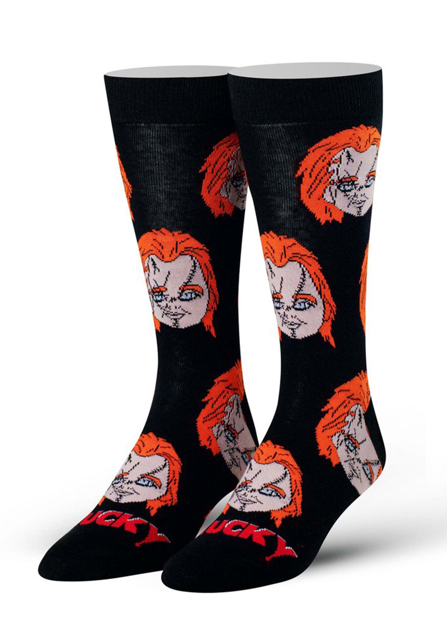 Chucky Heads Mens Socks