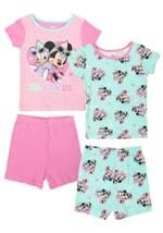 Toddler Minnie and Daisy 4 Piece Short Sleep Set Alt 1