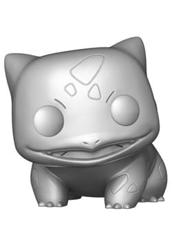 POP Games Pokemon S6 Bulbasaur Silver Metallic Figure