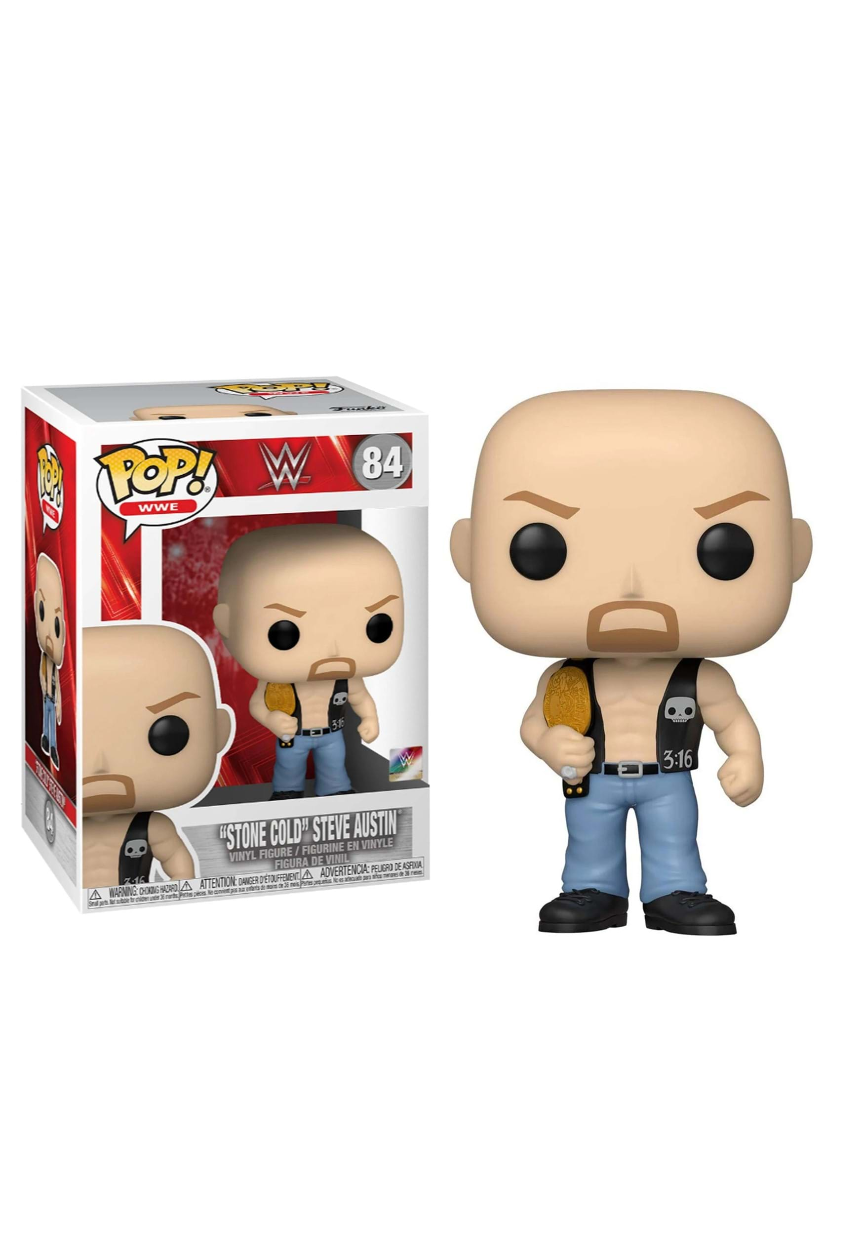 Funko POP WWE: Stone Cold Steve Austin with Belt Figure