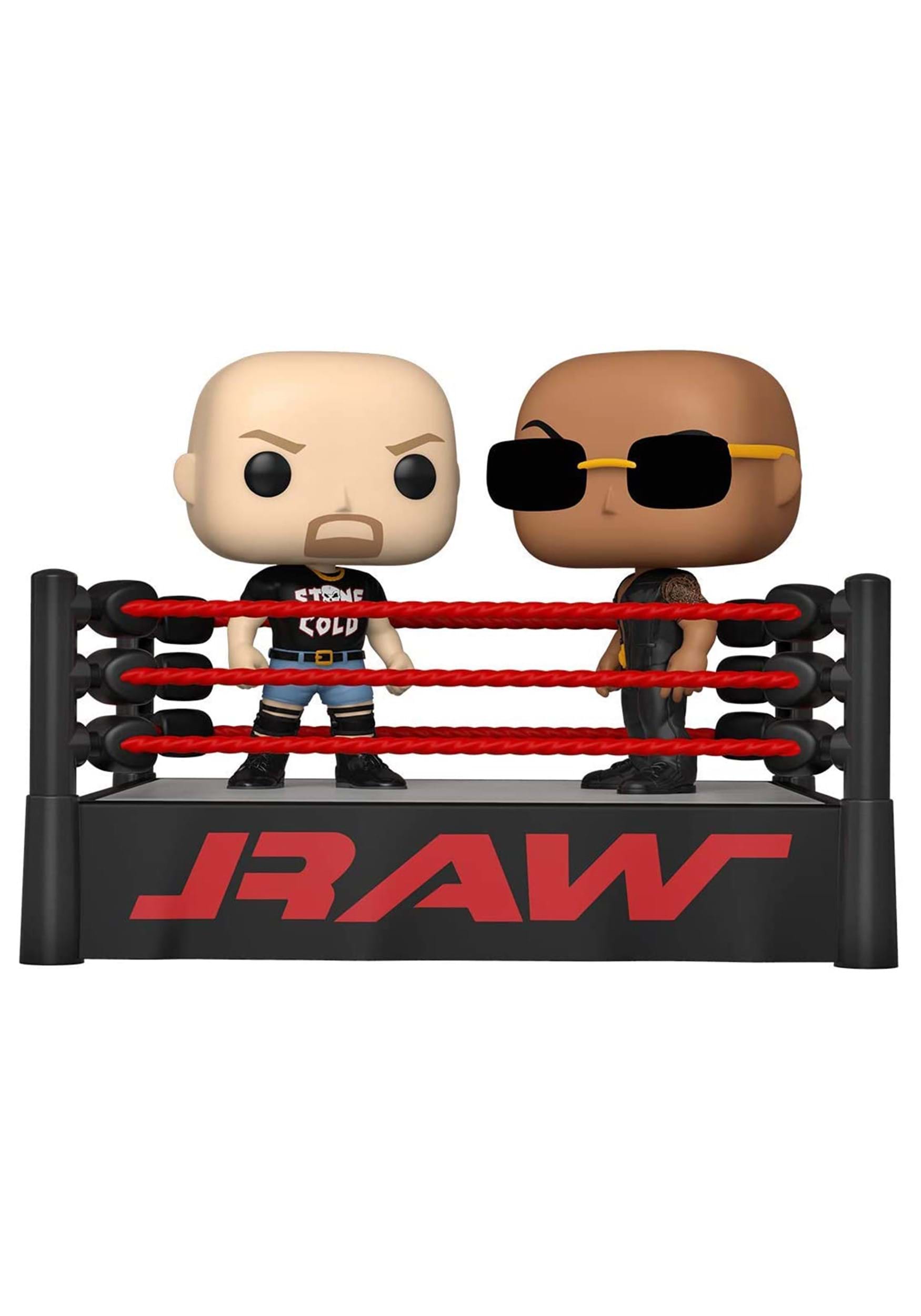 POP Moment: WWE- The Rock vs Stone Cold in Wrestling Ring