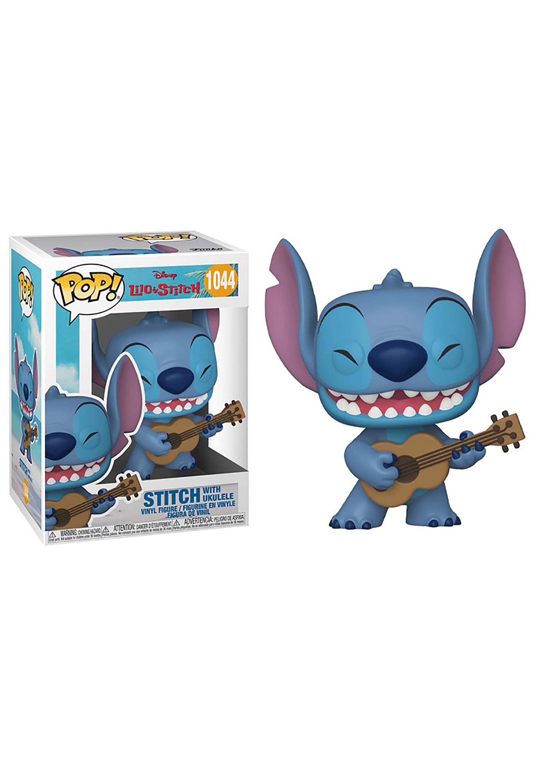 Elvis stitch Playing Guitar 10cm Collectible Figure Toys Gifts funko#pop 