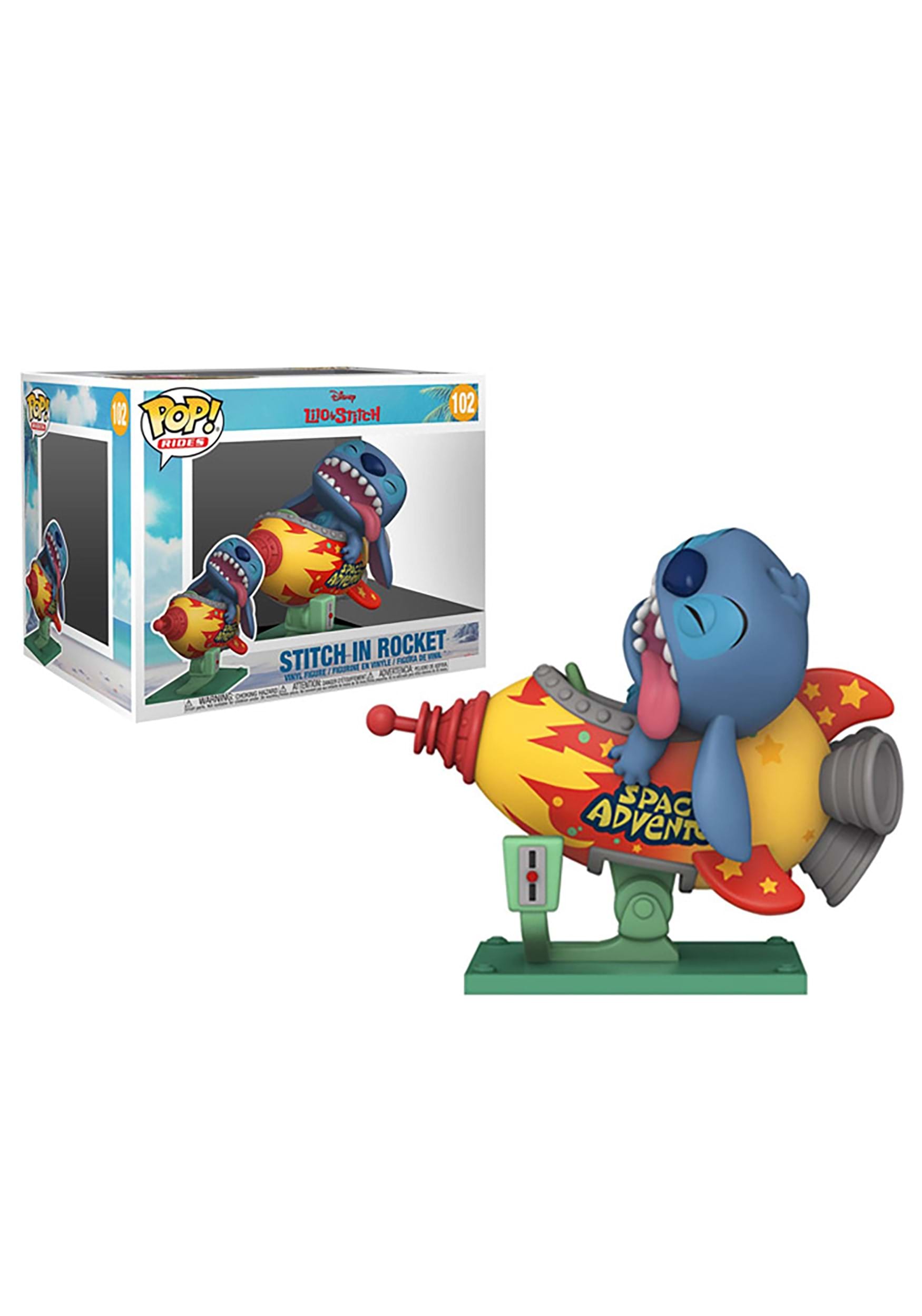 Funko POP! Rides: Lilo & Stitch- Stitch in Rocket