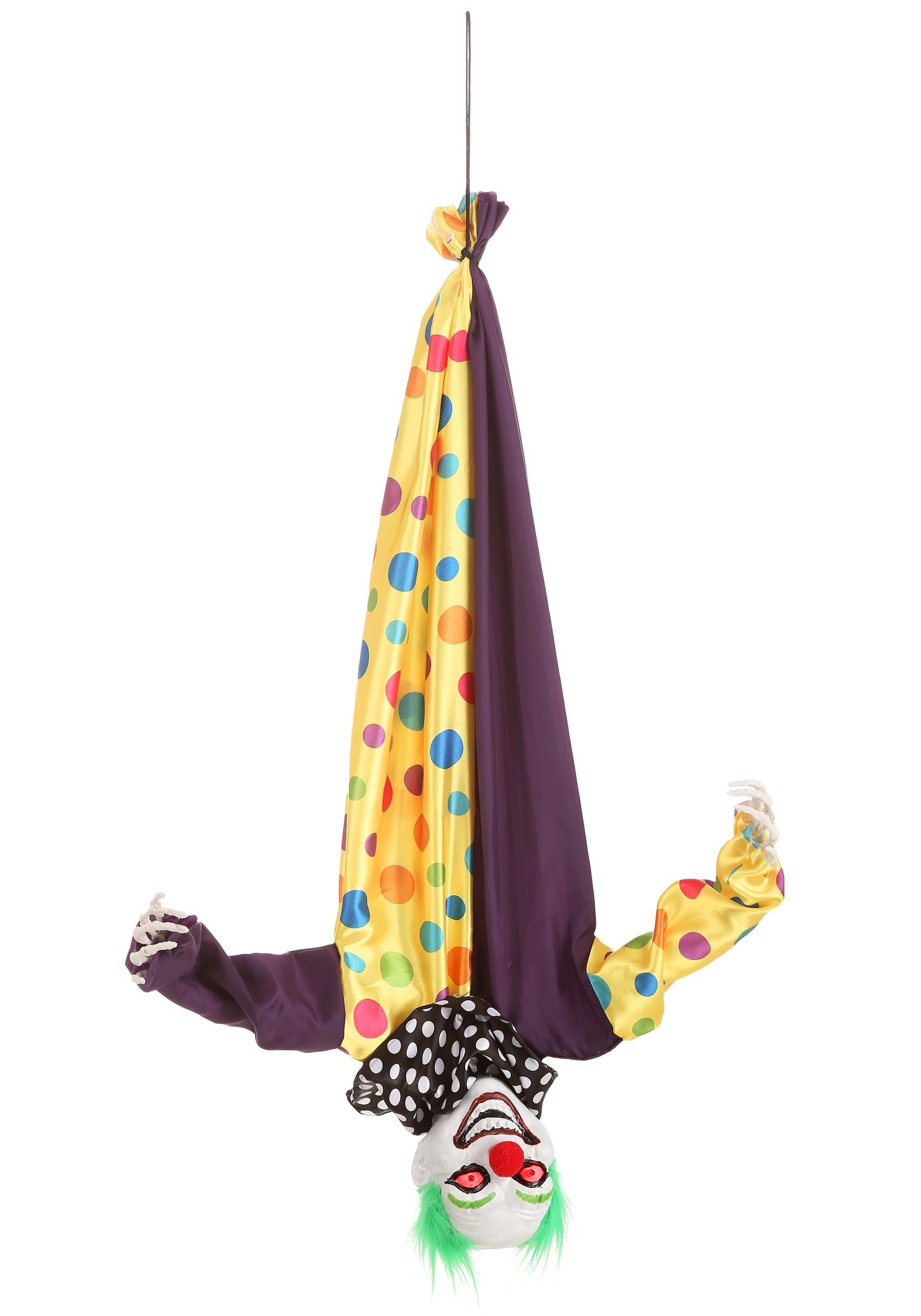 2.8 Ft Hanging Animated Clown