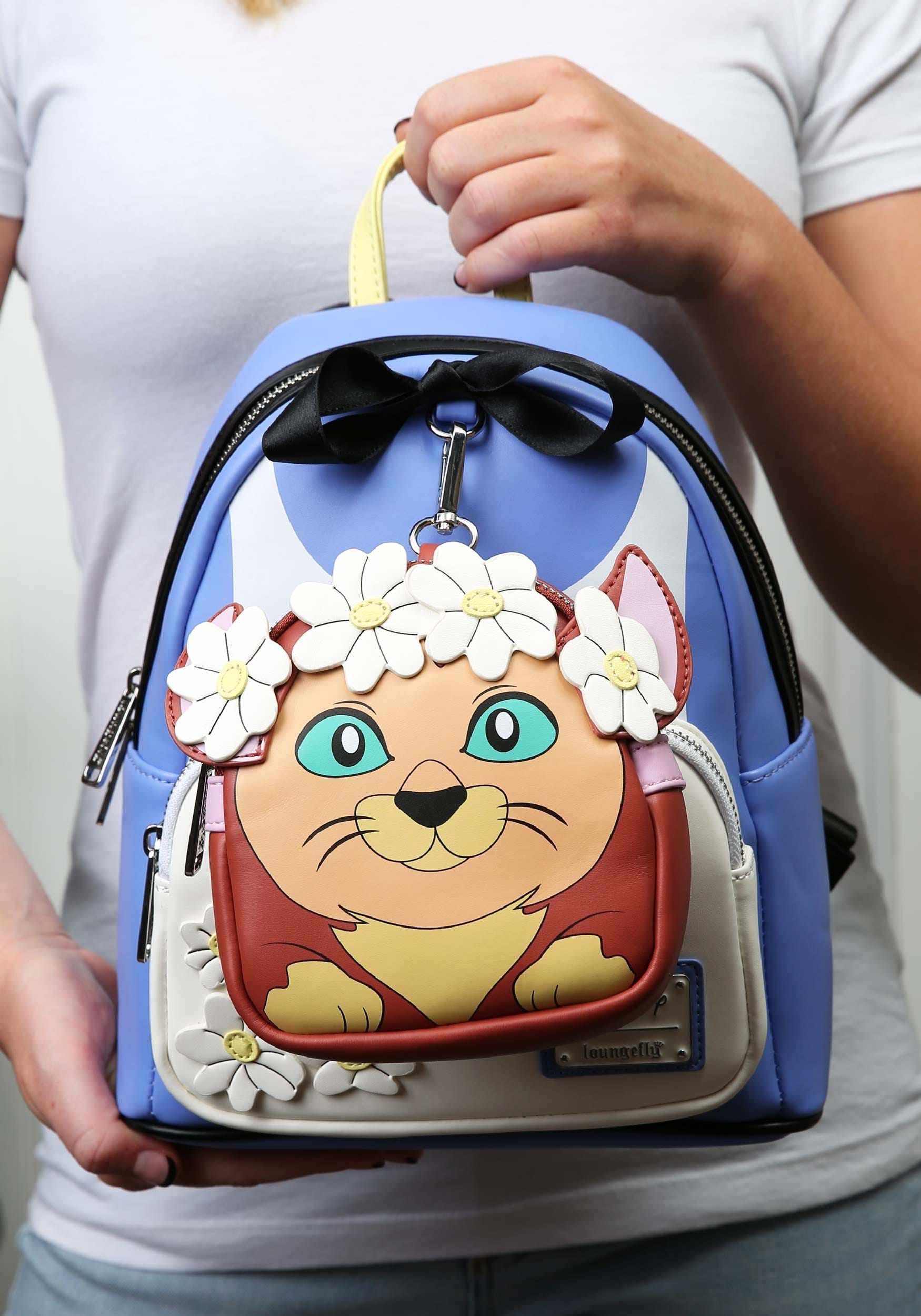 Disney loungefly backpack on sale alice in wonderland