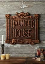 13 Inch Haunted House Sign