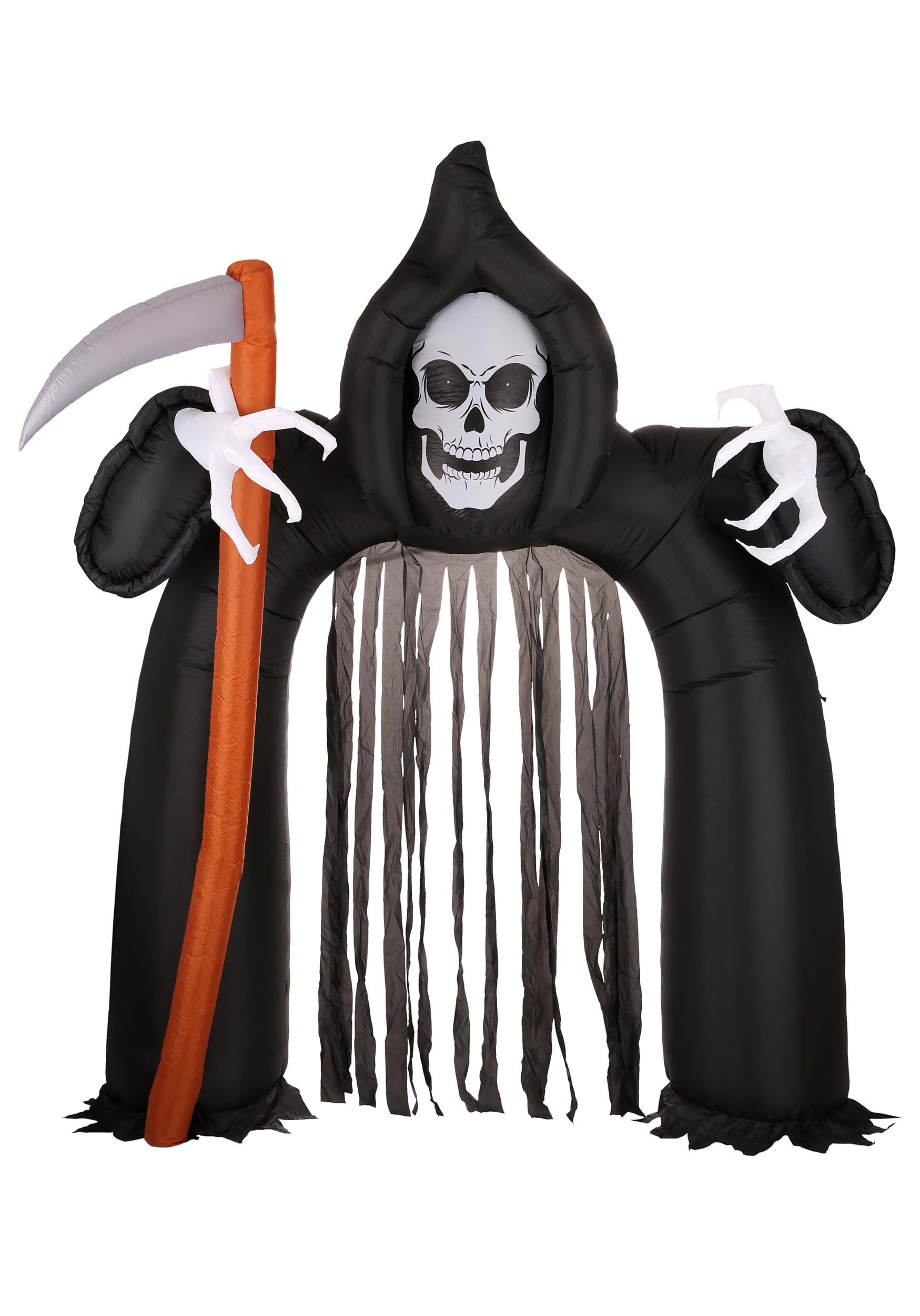 Photos - Other interior and decor FUN Costumes Inflatable 9.6ft Reaper Death Arch Black/Brown/White