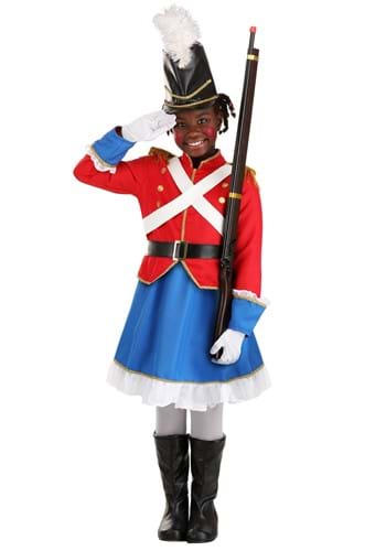 Girls Toy Soldier Costume Dress