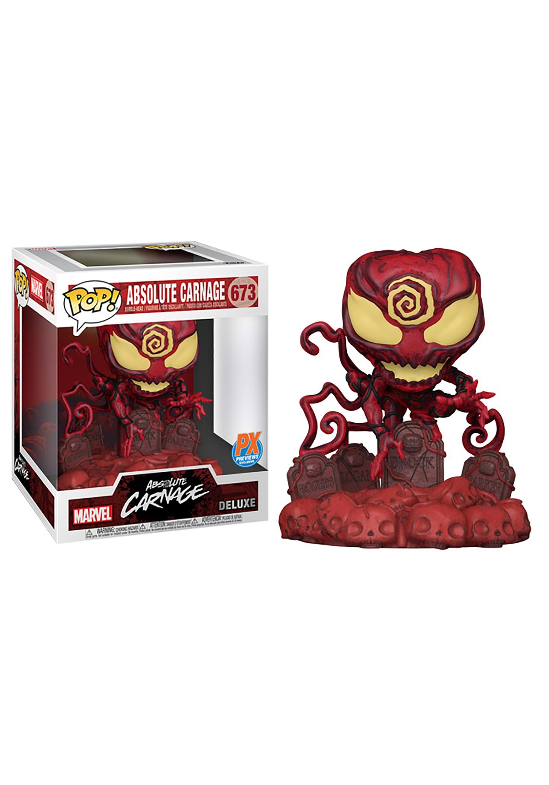 POP! Marvel Heroes Absolute Carnage PX Deluxe Bobblehead Figure