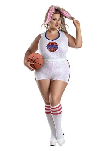Women's Plus Basketball Bunny Costume