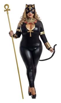 Plus Size Egyptian Catsuit Womens Costume