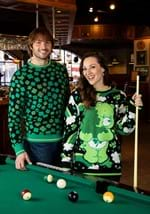 Good Luck Bear St Patrick's Day Sweater Alt 1