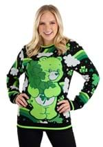 Good Luck Bear Care Bears St Patrick's Day Sweater Alt 6