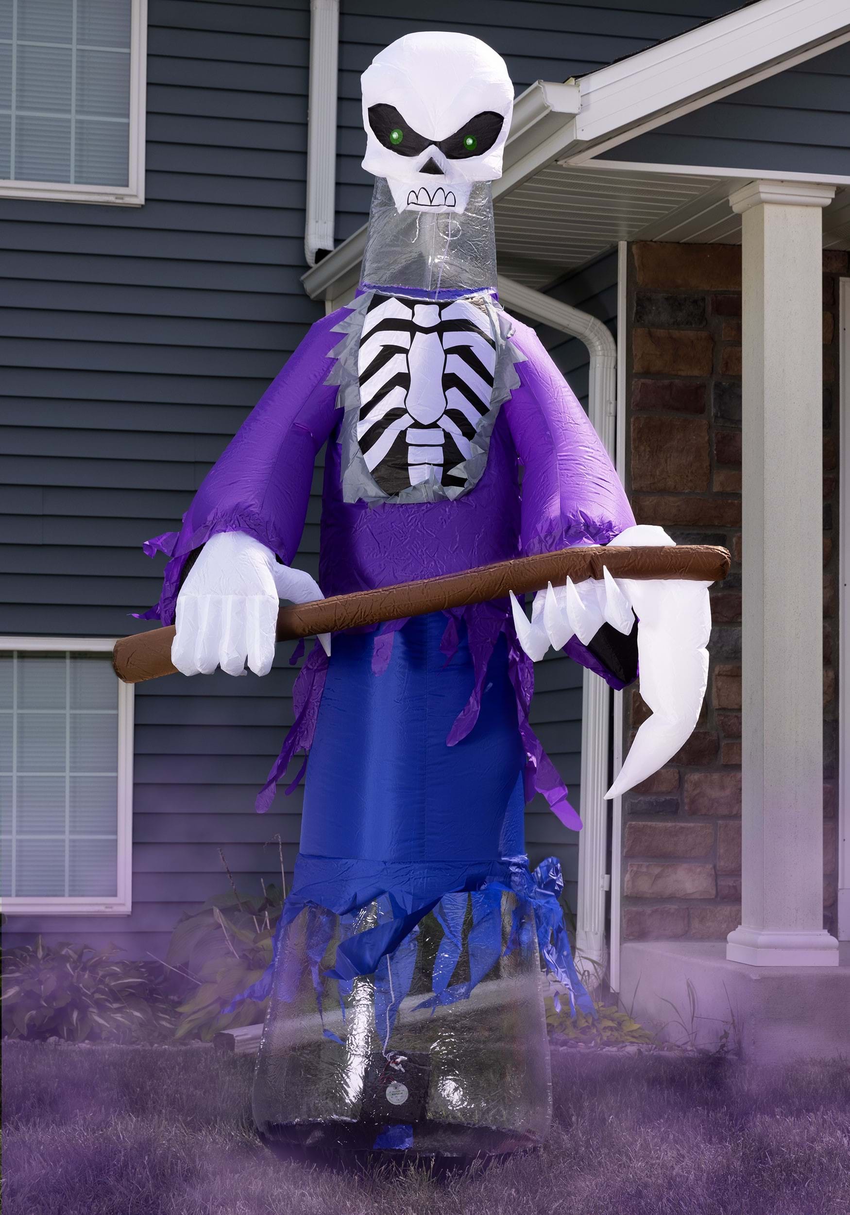 Inflatable Floating Head Reaper Halloween Decoration