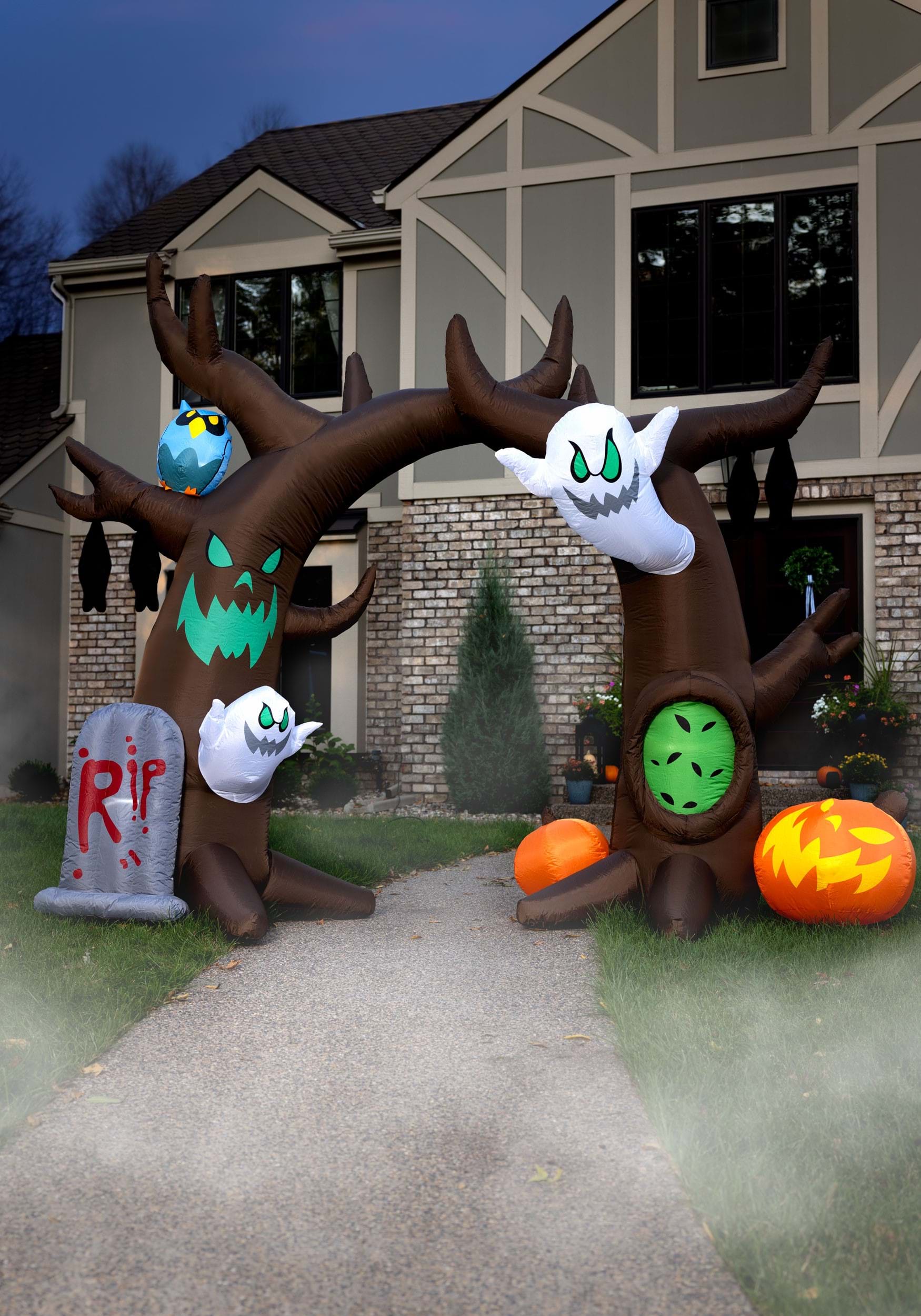 8FT Inflatable Scary Tree Archway Prop